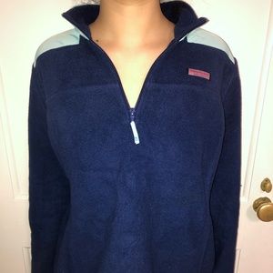 Barely worn - looks brand new VV quarter zip